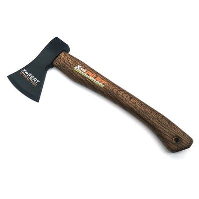 German Style Hatchet Sharp Edge Forged Steel Carving Axe 600g Head with Wood Handle for Camping